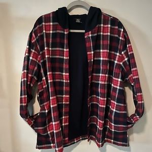 Plus Size Eddie Bauer Flannel Jacket